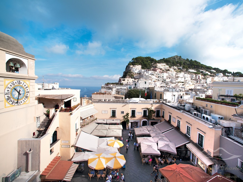 La piazzetta di Capri